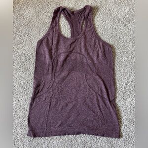 Purple Swiftly Tech Racerback